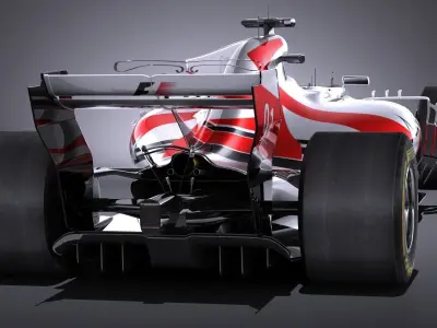 Generic F1 2017 3D model