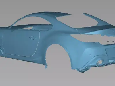 Subaru BRZ ZD8 3D Scan Data 3D model
