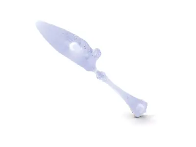 Ornate Silver Cake Cutter model pack Low-poly 3D model