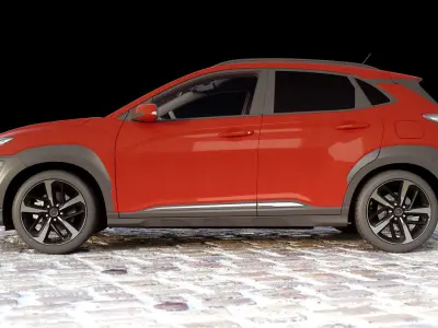 Hyundai Kona 2018  3D model