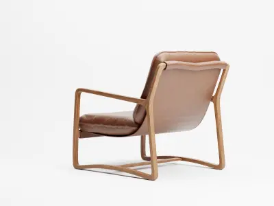 Aster Luxury Armchair 3d model Free 3D model