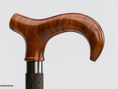 Walking Cane 3D model