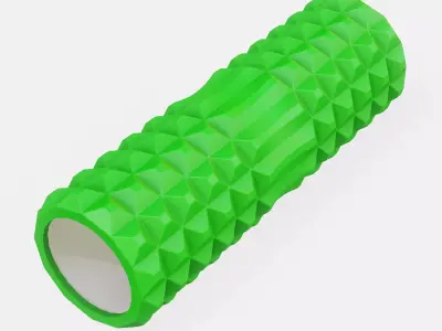 Massage roller for fitness yoga 3D model