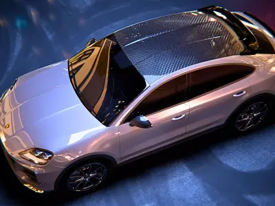 Porsche Cayenne Turbo 2024 3D model