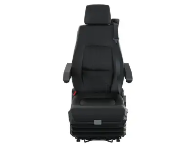 Truck seat Low-poly 3D model