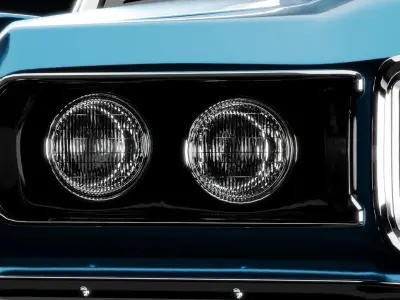 Mazda Rx3 Car Model 3D model