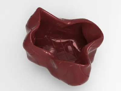 Biga Vase Low-poly 3D model