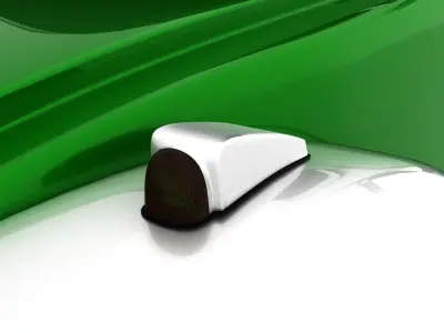 Volkswagen Beetle Police Car 3D model