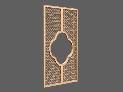 Decorative Door Element 3D model