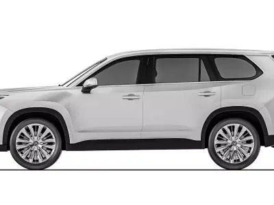 Toyota Grand Highlander 2024 3D model