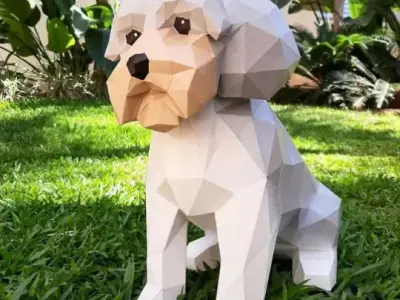 Maltese papercraft model 3D model