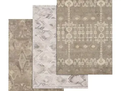 Rug Set 2146 3D model