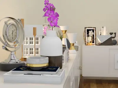 Decorative Set dresser 3D model