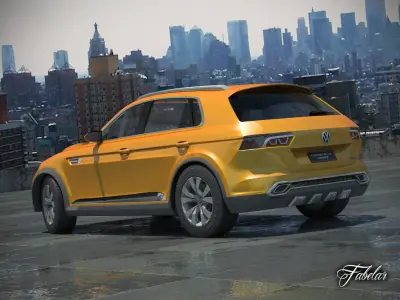 Volkswagen Crossblue coupe 3D model