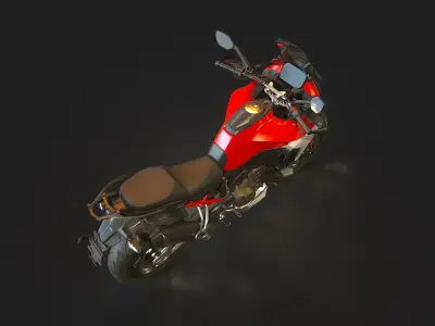 Base model  Ducati Multistrada V4 S 2021 3D model