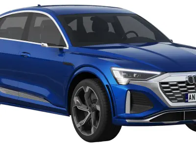 Audi SQ8 Sportback e-tron 3D model