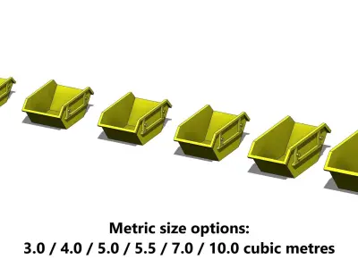 Skip - Revit Family 3D model