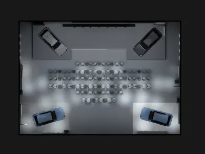 audi q4 e-tron workshop  3D model