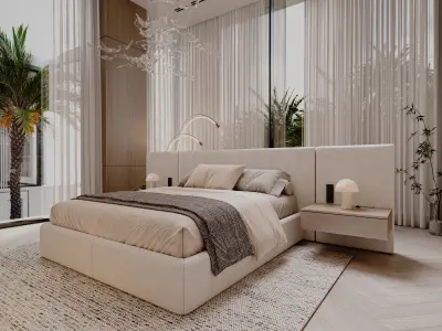 Modern Master Bedroom  3D model