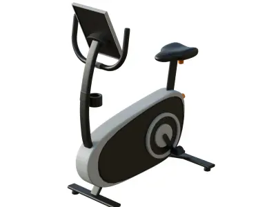 Exercise bike 3D model