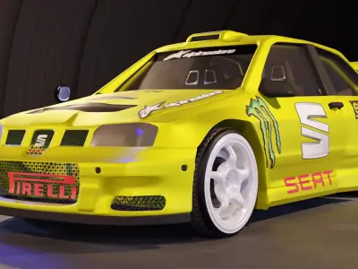 Seat Cordoba WRC 3D print model