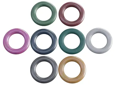 collection 9 colors sports round wrist hand trainer da1 Low-poly 3D model