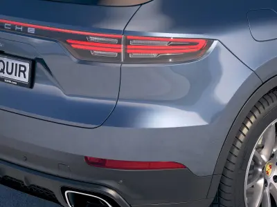 Porsche Cayenne 2018 3D model