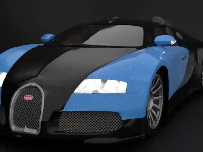 Bugatti Veyron   Free 3D model