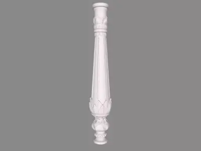 Pillar 009 3D Model 3D print model 3D print model