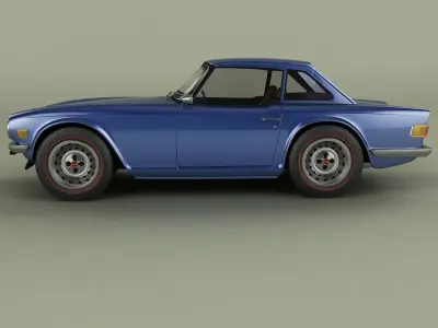Triumph TR6 mk2 3D model