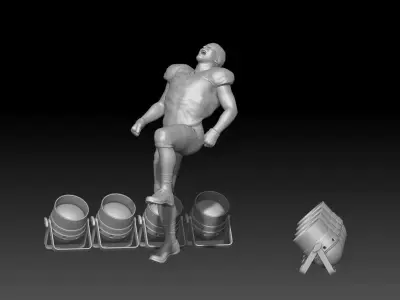 nfl player ray lewis scene 2025 3D print model