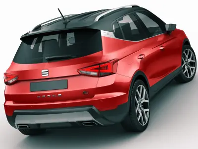 Seat Arona 2018 3D model