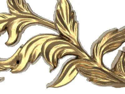  decorative pattern ready for 3D printing 3D model