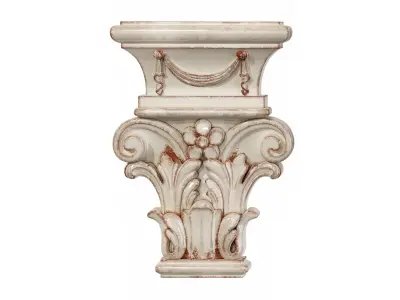 Classic capitel 03 3D model