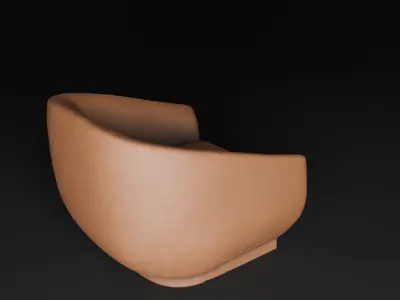 Modern Luxury Sofa 3D Model Low-poly 3D model shop
