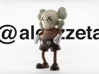 Kaws Bounty Hunters Textured Low-poly 3D model