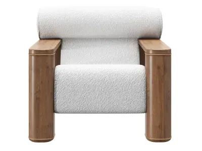 Soho Home Dillon armchair 3D model