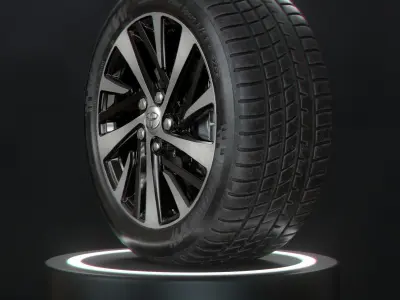 Alloy Wheel 3D model