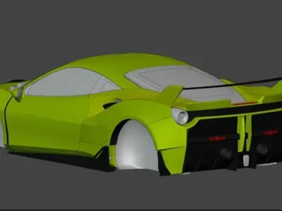 Ferrari 488 GTB Misha Design 3D model