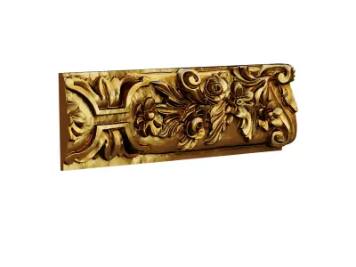 classic decor ornament 03 3D model