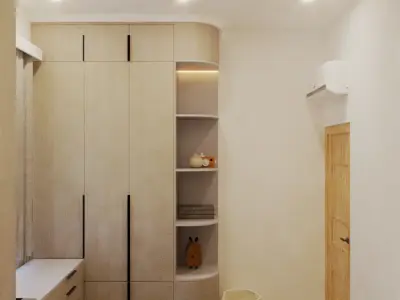 Small Apartment Bedroom Design Smart and Space Efficient  3D model