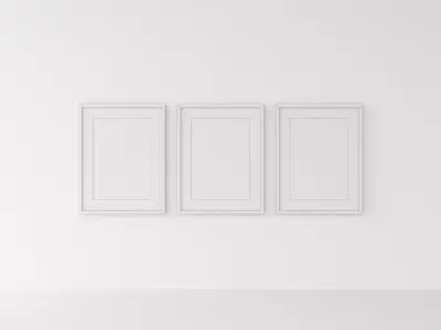 Picture Frames Sketch Digital 3D model