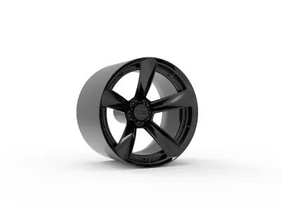 AMERICAN RACING TTF WHEEL 3D PRINT MODEL 3D print model
