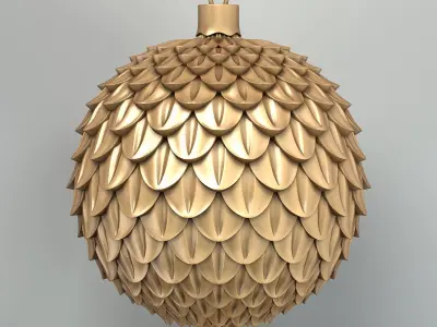 Christmas Balls collection 02 3D model