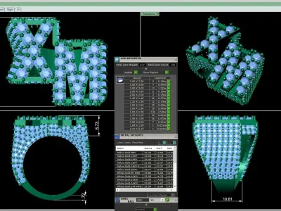 CAD-2058-Ring 3D print model