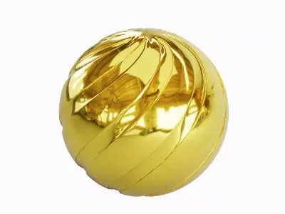 Simple Ball Mesh 01 3D model