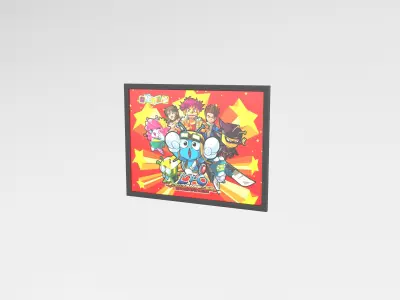 Little Fighter Online Painting v1 008 Free low-poly 3D model