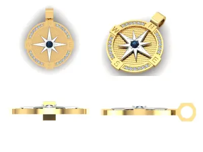 Pendant  od27 3D print model