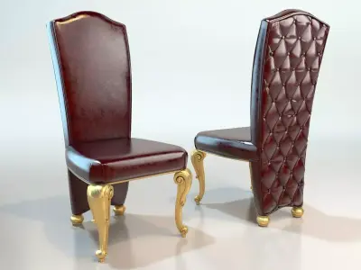 dining chairs classic vip 2 model 3D model 3D model