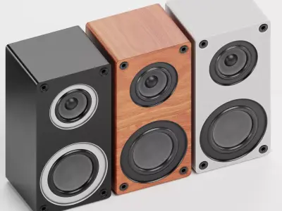 -Tower Speakers- 3D Model Collection